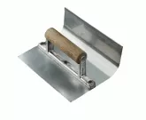 Мастерок Zogel 130 мм /80 мм / R50 / для плинтуса с кромкой 10 мм