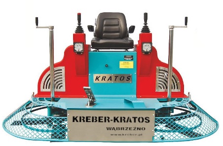 Двухроторная бетоноотделочная машина Kreber K446-2-ТHM бензин. Vanguard 35, гидравлическое управление