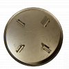 картинка Затирочный диск Kreber 600, 4 лопасти, высокая кромка 